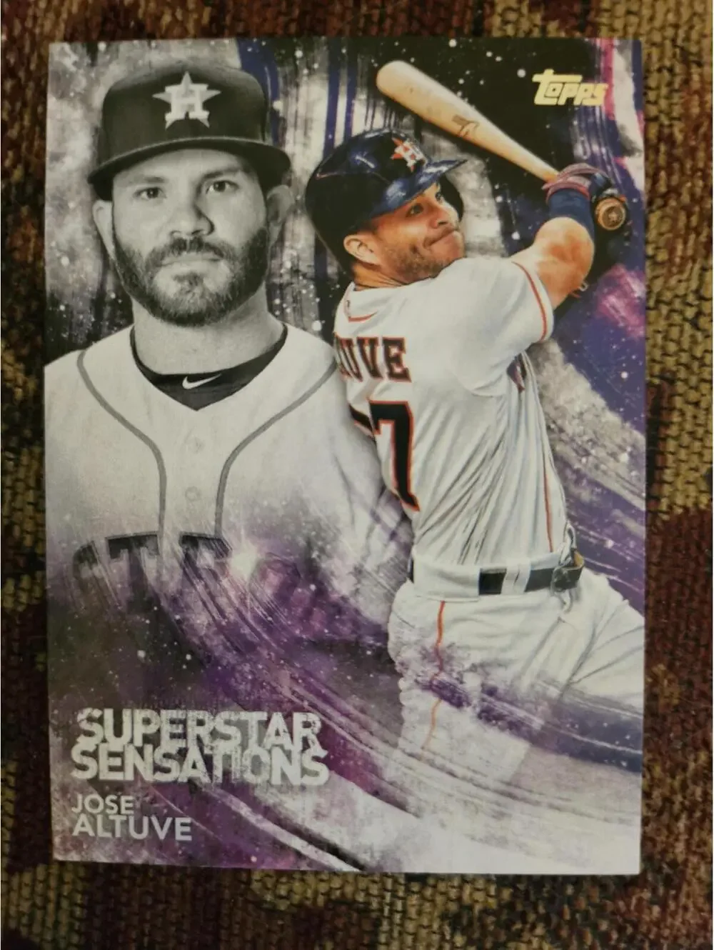 Jose Altuve - 2018 Topps Superstar Sensations Insert #SSS-2 - RAW Mint